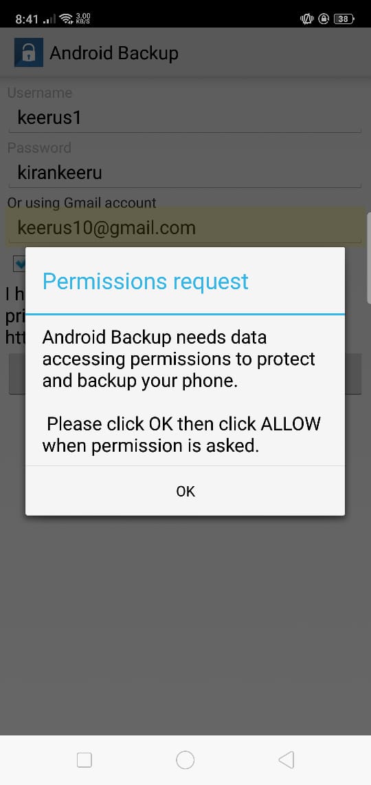 android phone backup