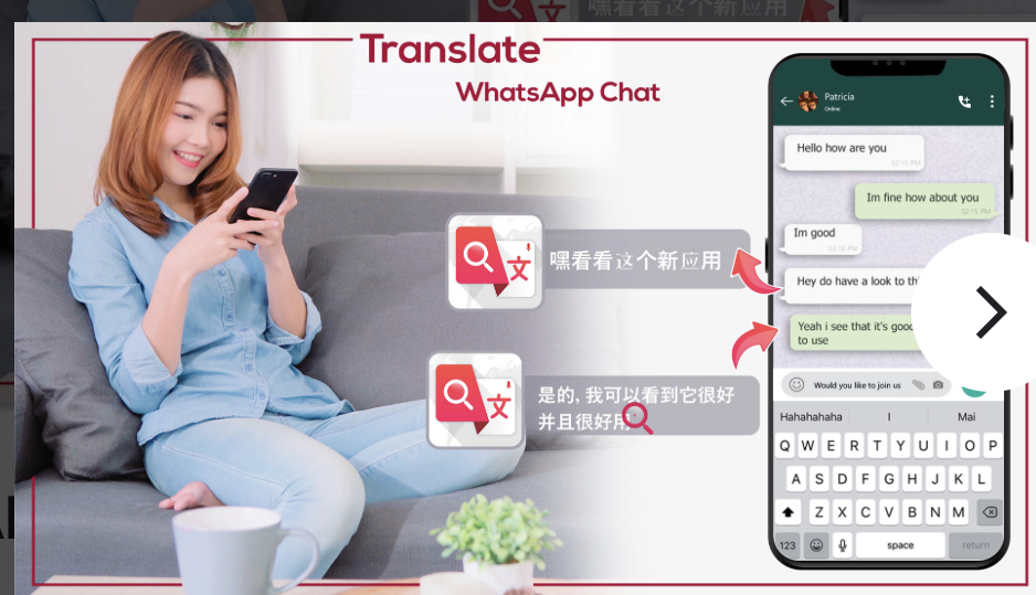 Chat translator WhatsApp 
